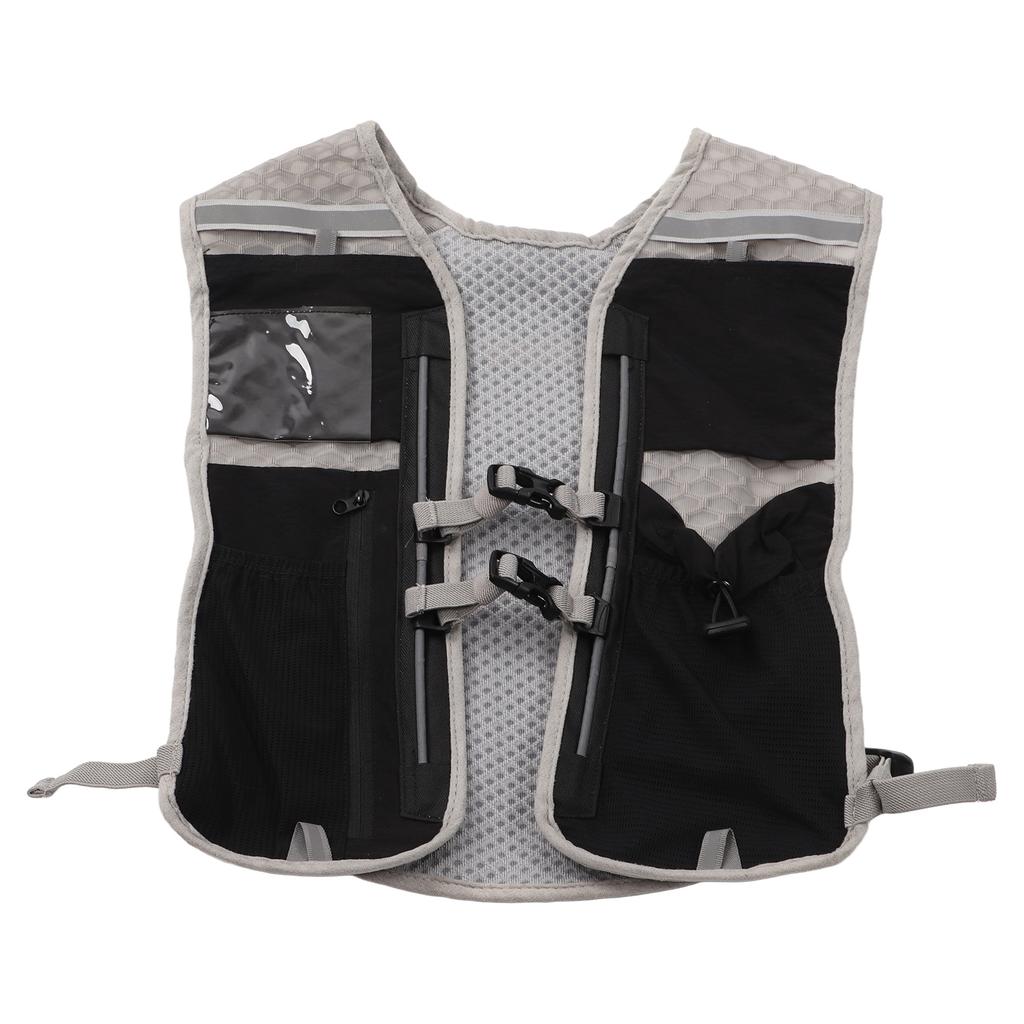Sports Running Vest Breathable Mesh Running Hydration Vest for Riding Hiking Mountaineering