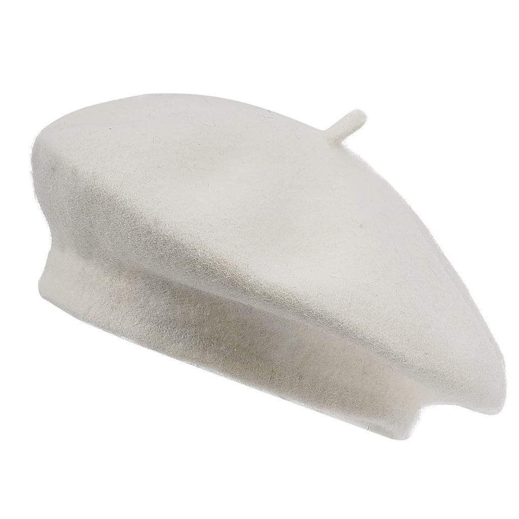 Wool Painter Slimming One Size Fits Stylish Hat [Croogo] Women's Beret, Autumn/Winter, Felt, Warm, Hat, Effect, Plain, Cute, All, Autumn/Winter