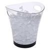 5L LED Ice Buckets with Colorful Light Portable 5L LED Ice Buckets Ice Container Bin for Outdoor BBQs and Festivities