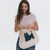 My Kitty Flower Easy Bag (Ivory)