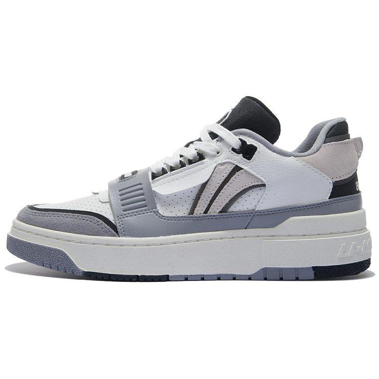 Li Ning Rookie Synthetic Leather, Split Suede Cushioning Slip Resistant Abrasion Resistant Coverage Support Low Top ABCS003-1