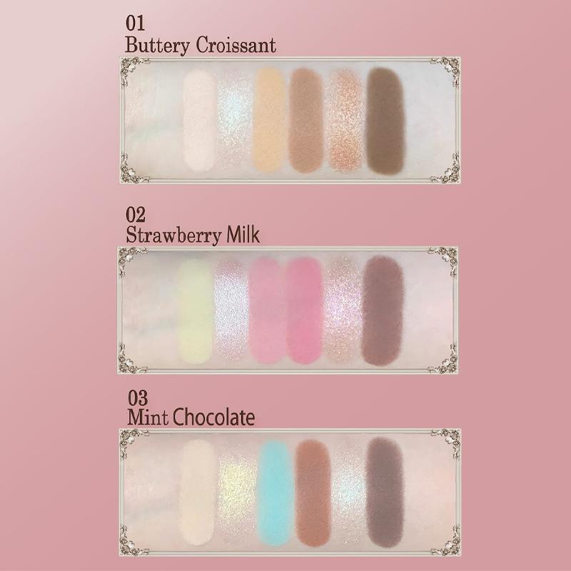 [Flower Knows] The Sweetie Bear 6-Color Makeup Palette 6.5g