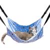 Amaca da Appendere per Gatti, Letto Sospeso Traspirante per Animali Domestici Amaca Letto per Gatti con 4 Ganci Metallici per Gatti Conigli Criceti Tappetini per Gatti Articoli