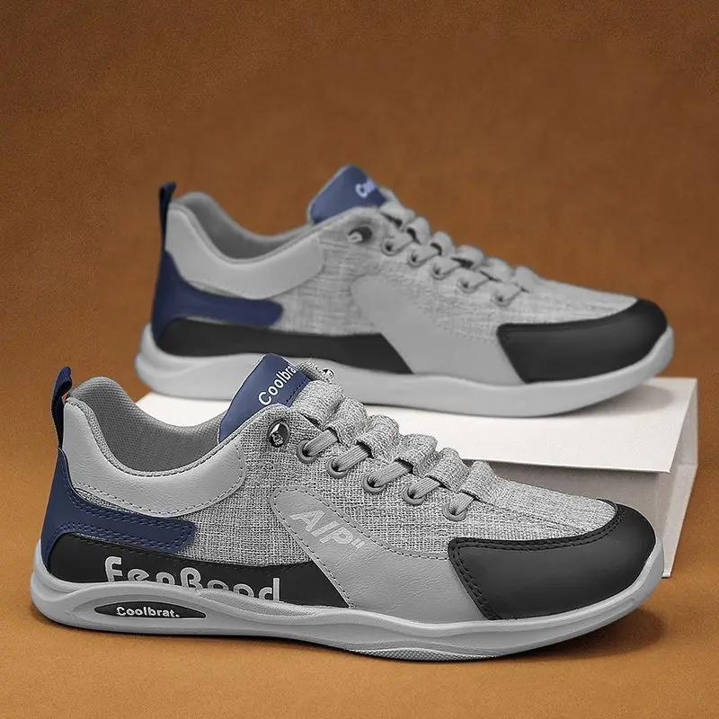 Flat Leisure Man Shoe Comfortable Deals Elegant Casual Shoes for Men Size 44 45 Luxury Sale Shipping Free In Promotion Sneakers