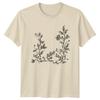 Nature Always Finds A Way T-Shirt Botanical Sketch Floral Birthday