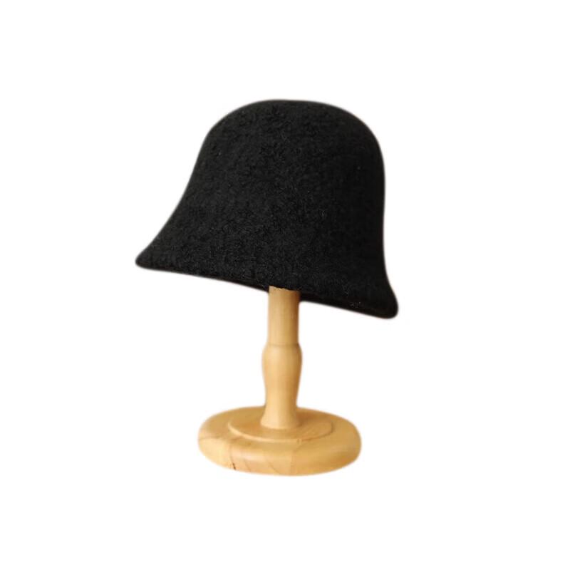 Women's Winter Warm Solid Color Bucket Hat