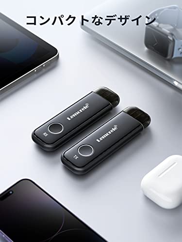 Wireless HDMI Transmitter/Receiver Set, Compact, 50M 1080P@60Hz, 5G/2.4G Dual Band, Mirror Mode, Extended Mode, Supports Up to 8 Devices, No Setup Req