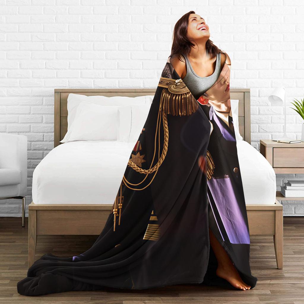Zhang Linghe Blanket Airplane Travel Flannel Throw Blanket For Couch Chair Warm Custom Quality Bedspread Gift Idea