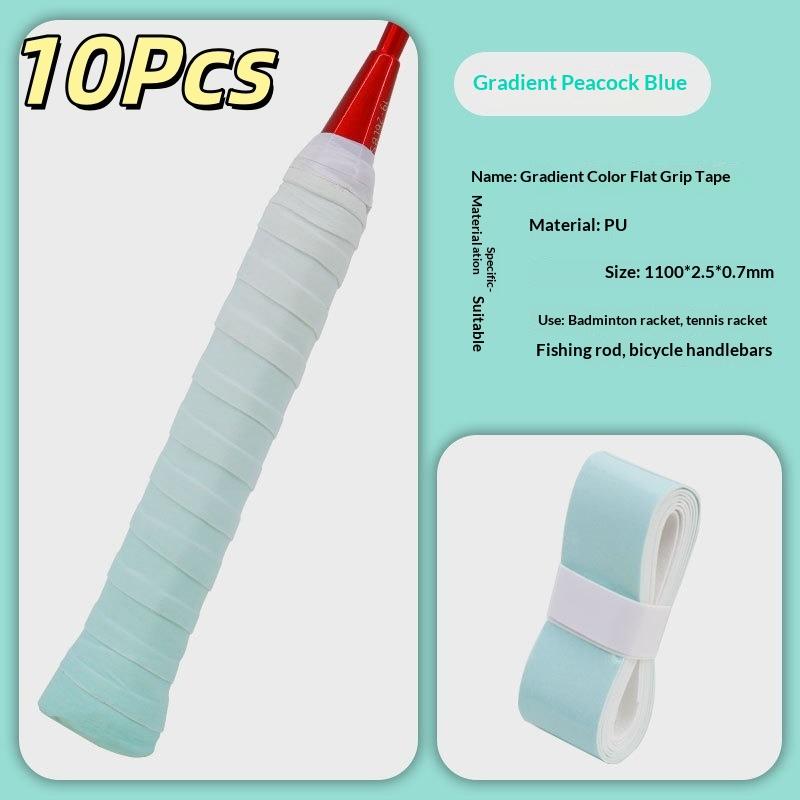 10 20Pcs Badminton Overgrip Tape PU Tennis Racket Grip Non Slip Sweat Absorption Band for Comfortable Sports Play