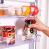 Unique 20pcs Adjustable Fridge Divider Clips - Versatile Snap-In Storage Divider for Refrigerator Organization
