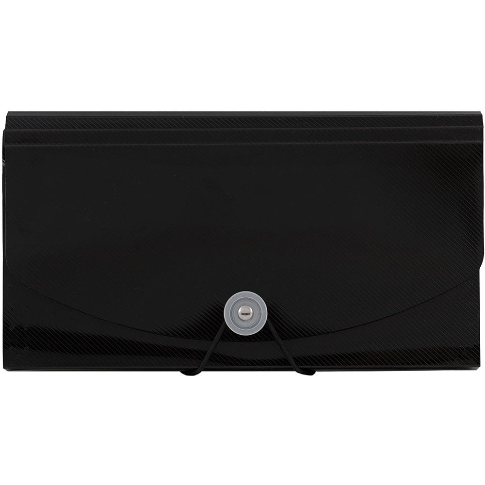 13 Pocket Expanding File Organizer with Elastic Closure Business Card Holder Receipts Documents Financial Records Storage