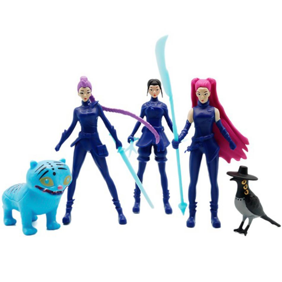 24 stk/sett Kpop Devil Hunter Blind Box Action Derpys Tiger Rumi Mira Zoey Sussy Dukke Viftegave Bursdags- og Julegaver