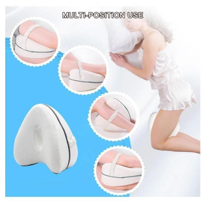 Poduszka Ortopedyczna Noga i Kolano Łagodzi Ból Ergonomiczna Pianka z Pamięcią Oddychająca Zmywalna Pasek Regulowany Poduszka Fixeyd PODUSZKA