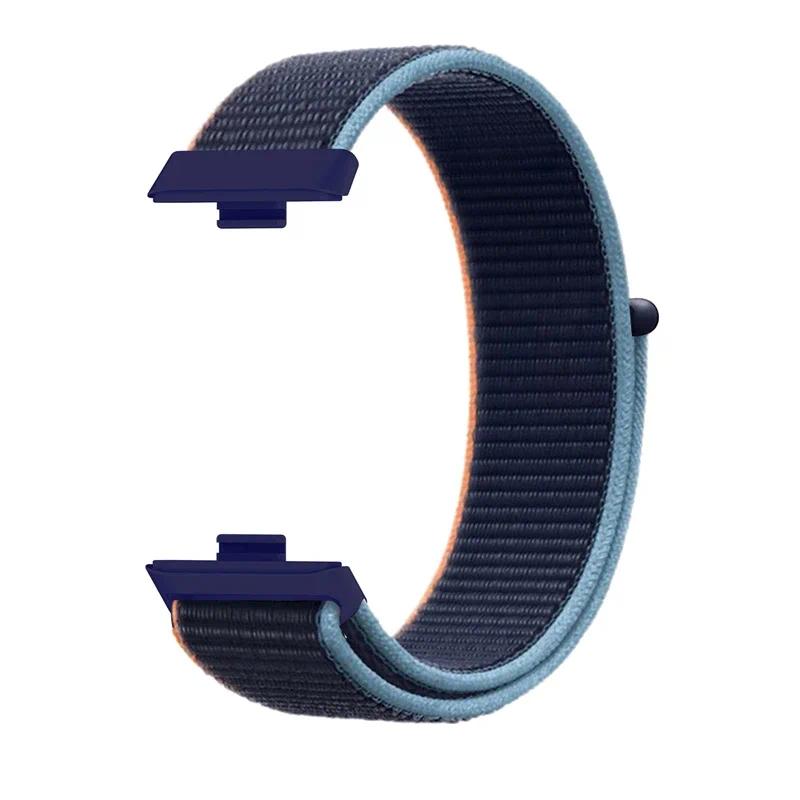 Nylon-Gewebeband für Huawei Watch Fit 4 Fit 4Pro Sport-Loop-Armband Austauschbares Armband für Huawei Fit 3 Zubehör