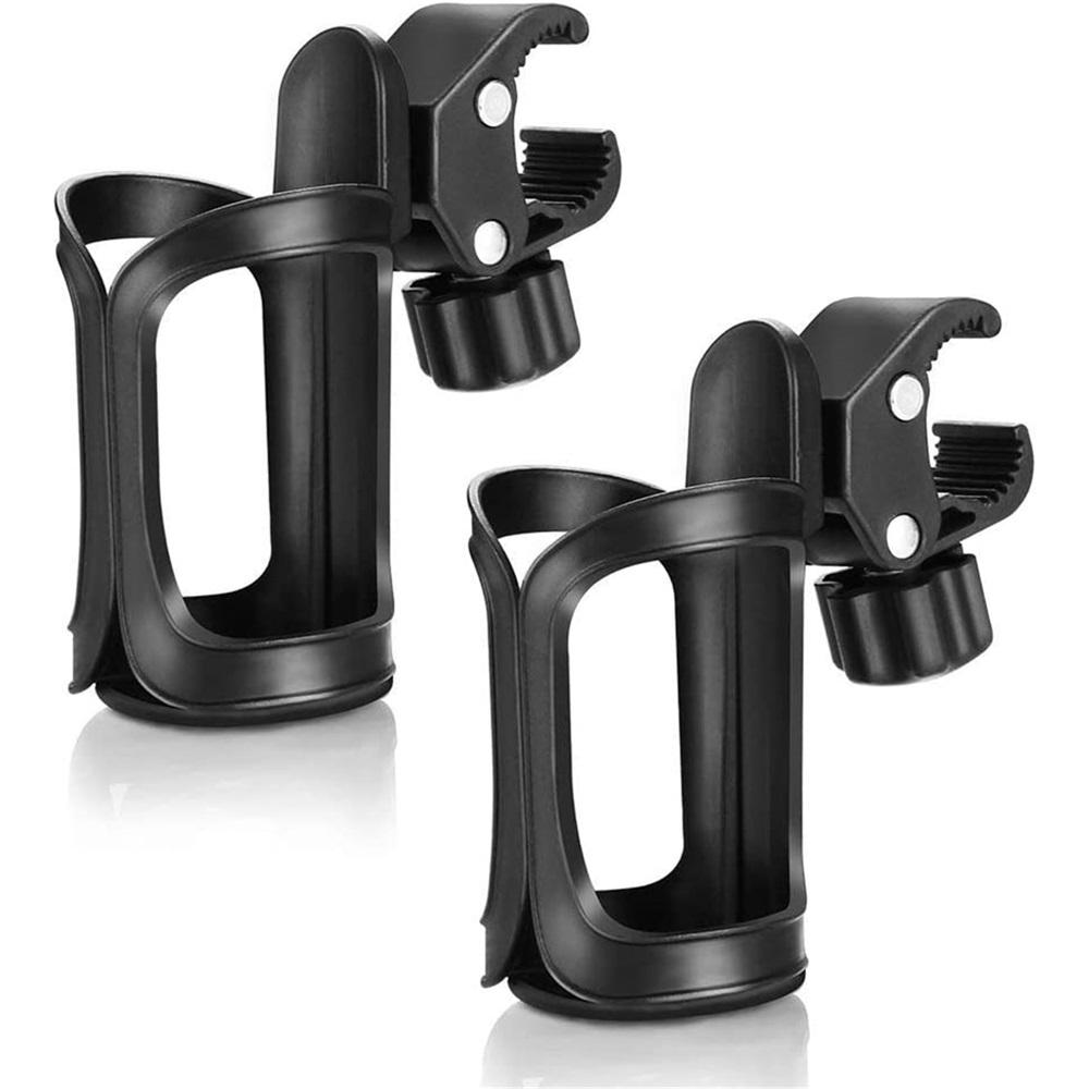 

Bicycle water bottle holder, black, set of 2, bicycle cup holder, 360-degree rotating cycling water bottle holder