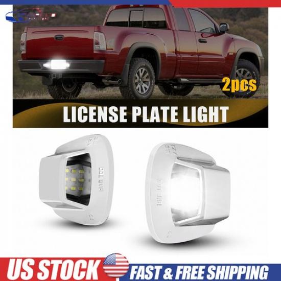 LED License Plate Light Rear Bumper Lamp For 2006-09 Mitsubishi Raider CH2870100