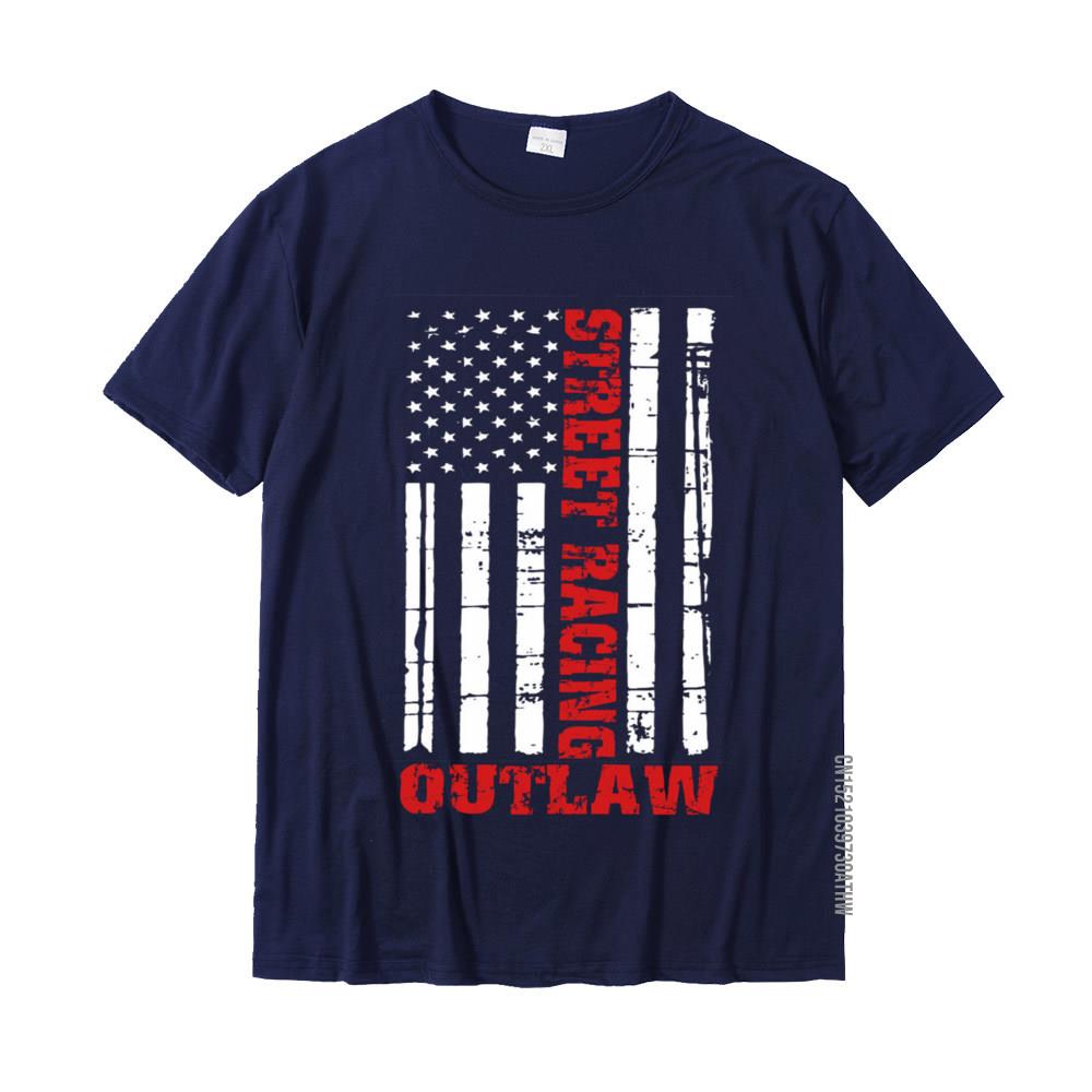 

Street Racing Outlaw Drag Race American Flag Discount Male T Shirts Comics Tops T Shirt Cotton Summer 3XL