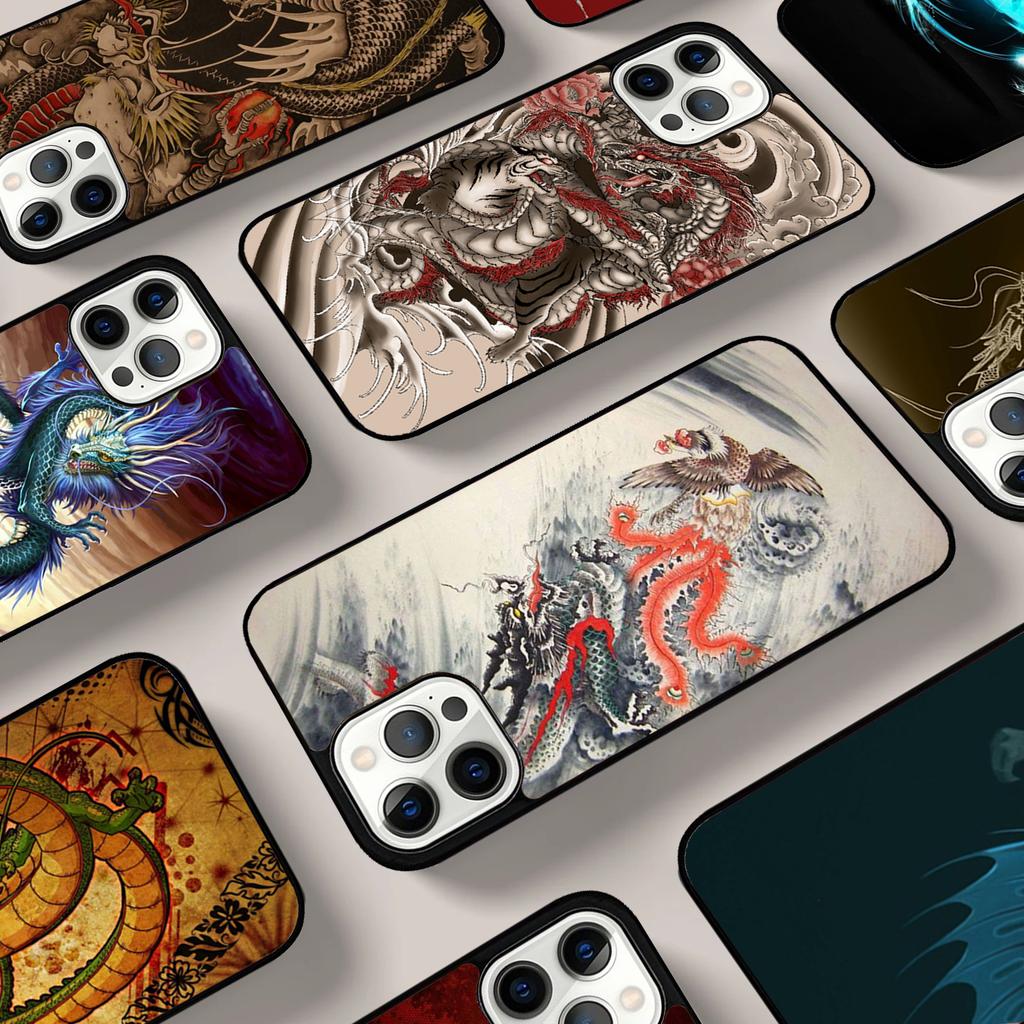 Legendary Chinese Dragon Phone Case For iPhone 17 Air 16 15 14 13 12 11 Pro Max Max Plus Bumper Case Cover