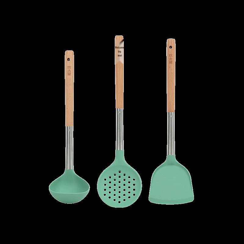 COOKER KING CK83937 Silicone Spatula and Spoon Set