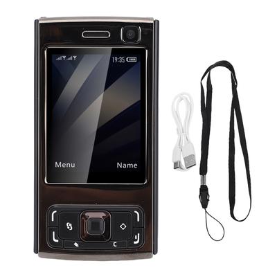 Unlocked Slider Mobile Phone 2G GSM 2.0 Inch Screen 1000mAh Battery Loud Speaker Dual Card Cell Phone MP3 MP4 Player