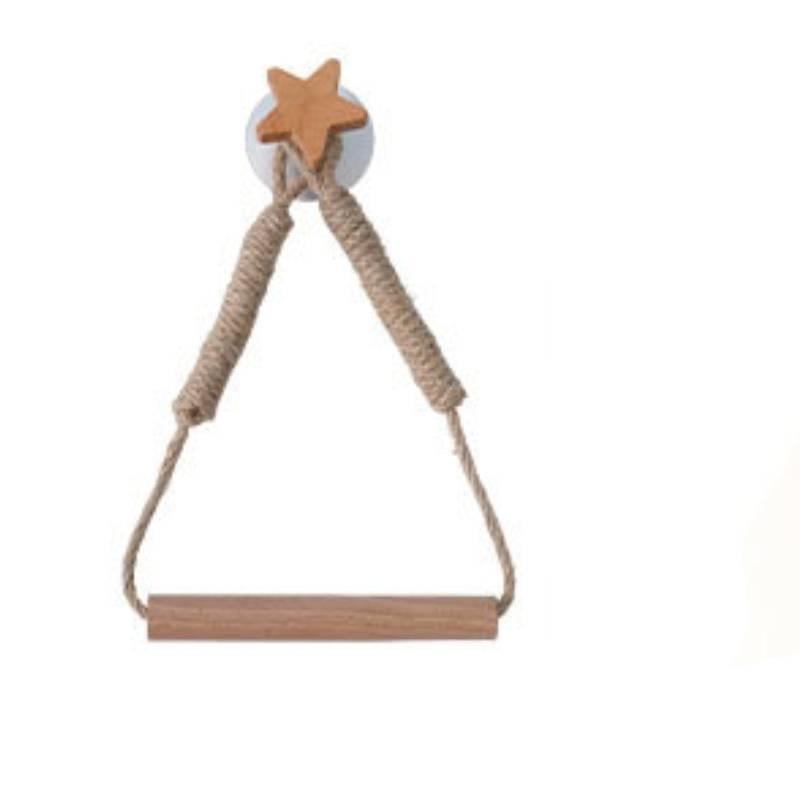 Towel Vintage Hanging Rope Toilet Paper Holder Home Bathroom Supplies Decoration