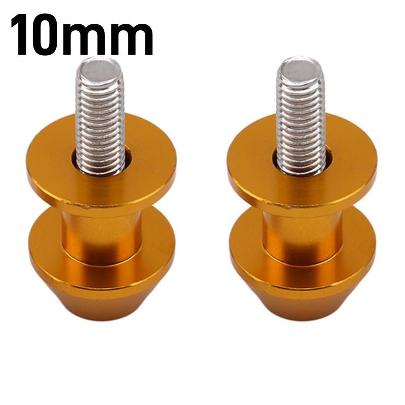 8/10mm Aluminum Alloy Motorcycle Screw Holder Swingarm Spools Slider Stand Screw Swingarm Motorcycle Equipments Accessories