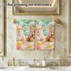 Bunny And Bear Summer Beach Bath Towel, Quick Dry Absorbent Towel for Swimming