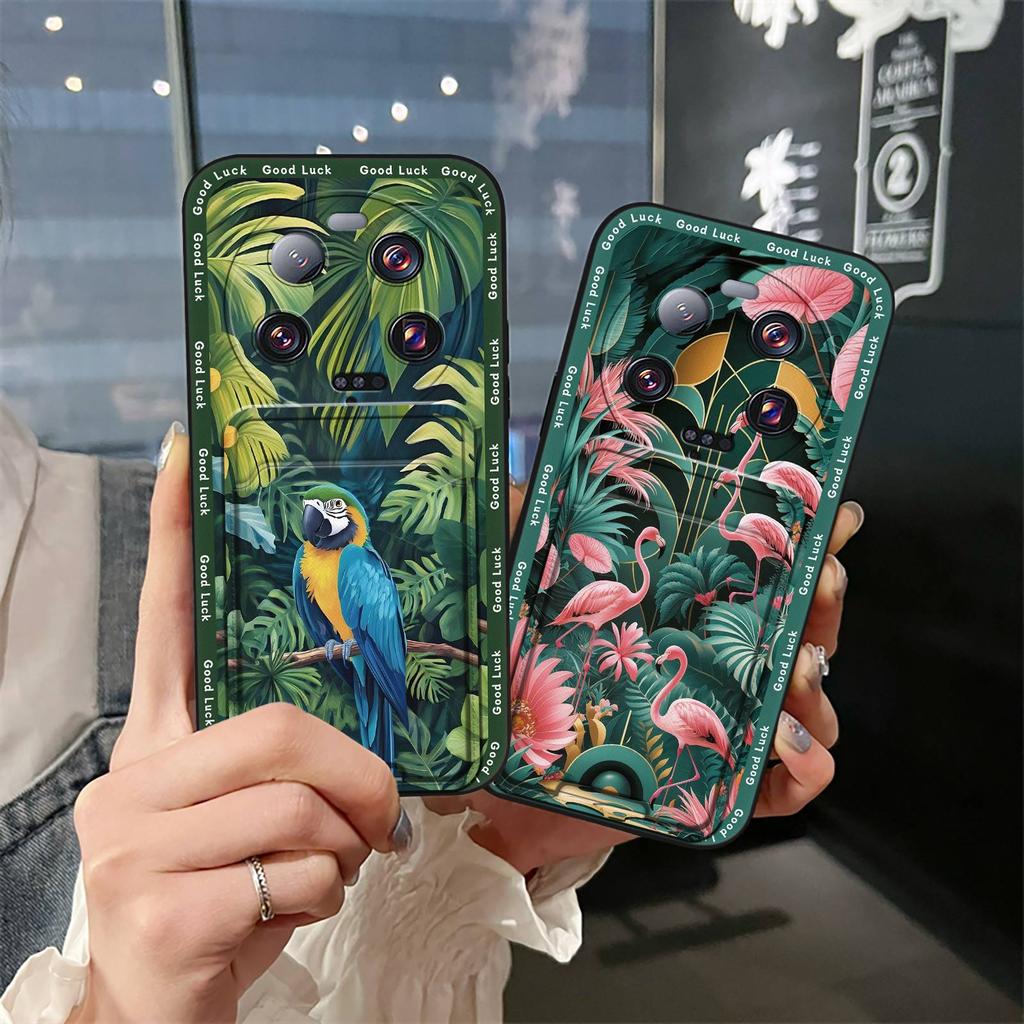 TPU Cute Phone Case For Xiaomi 13 Ultra Anti-dust Graffiti Shockproof Anti-knock Silicone Card bag Dirt-resistant Cover
