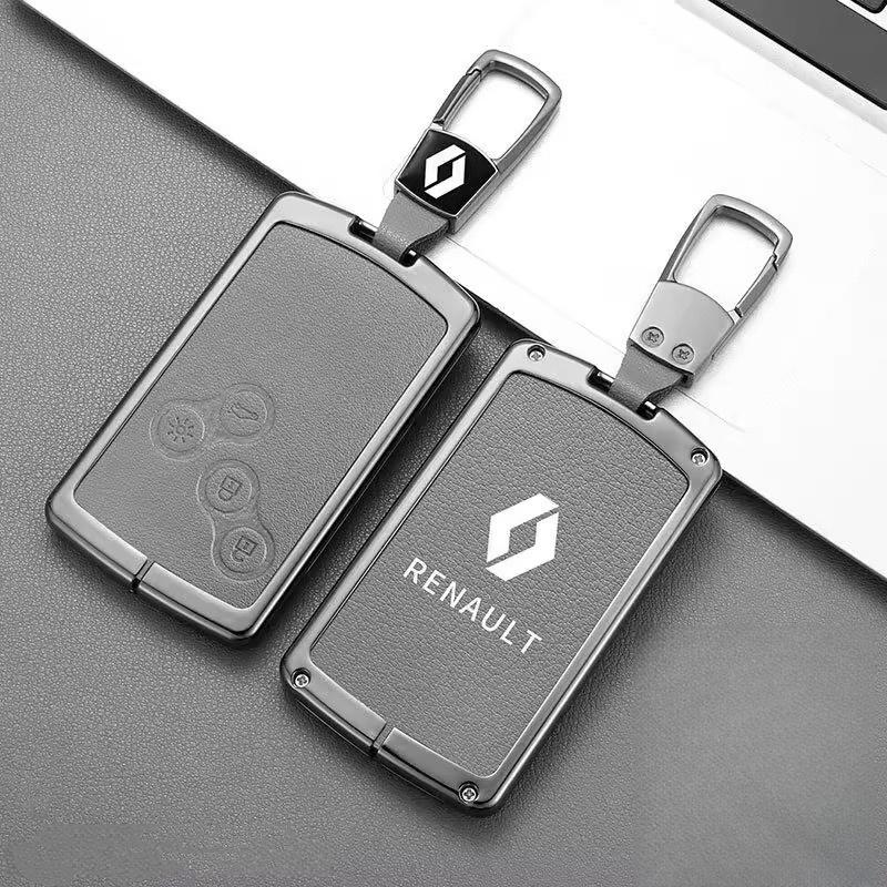 Hub Caps Car Key Case Cover For Renault Koleos Kadjar Sandero Espace Kangoo Laguna Talisman Twingo Duster Captur Clio Logan Mega