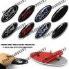 For Focus Fusion MK2 F150 F250 F250 145mmX57mm Car Styling Front Hood Emblem Rear Trunk Badge Grille Logo Badge Accessories