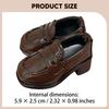 1/4 BJD Doll Shoes 16inch-18inch Collectible Women Action Figures Miniature Model Decoration Loafers
