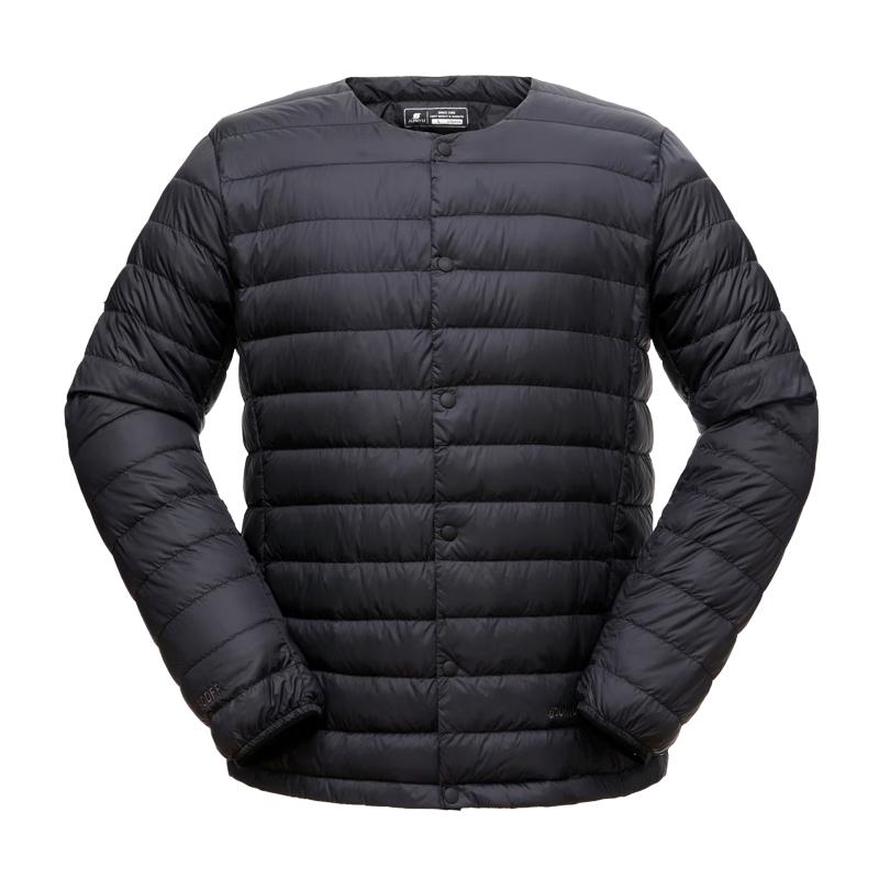 Junyu Унисекс Легкая складная куртка с гусиным пухом 800 fill XL