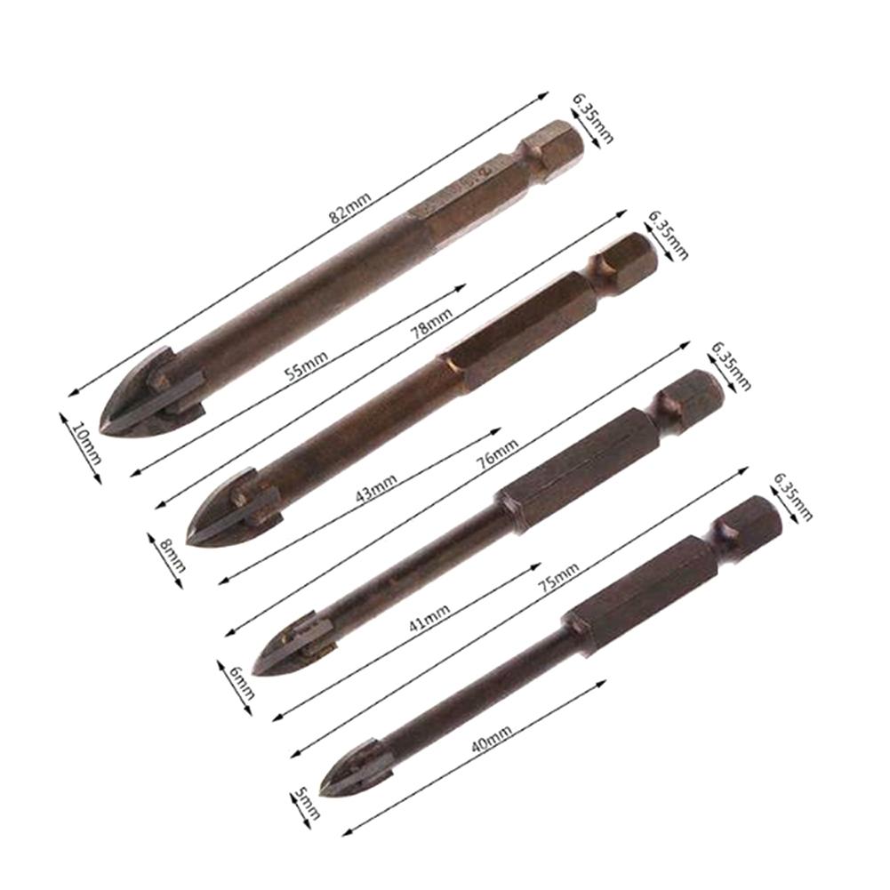 For Stone Drill Bits For Tile With 4 Cutting Edge Carbide