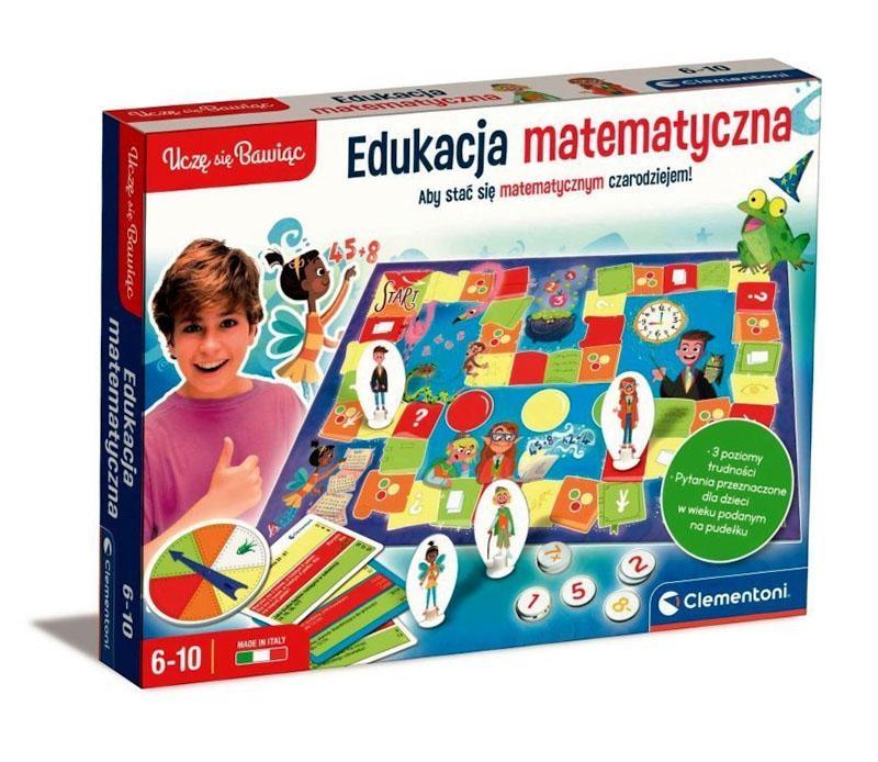 Math Education. I Learn Through Play. Board Game. Clementoni