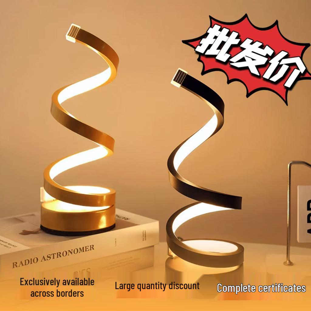 

2025 LED Table Lamp: High-End Dimmable Night Light for Bars & Creative Decor White Plug-In