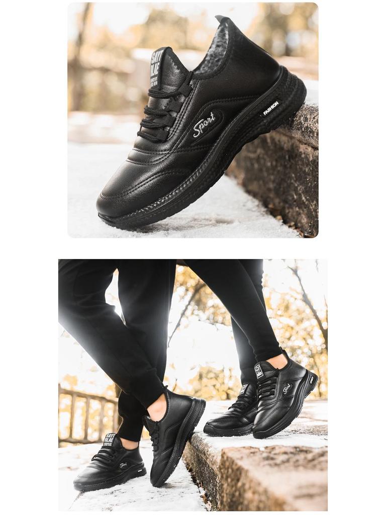 25th Anniversary Ultra-Light Non-Slip Fleece-Lined Cotton Shoes for Men and Women - Winter Internet Sensation