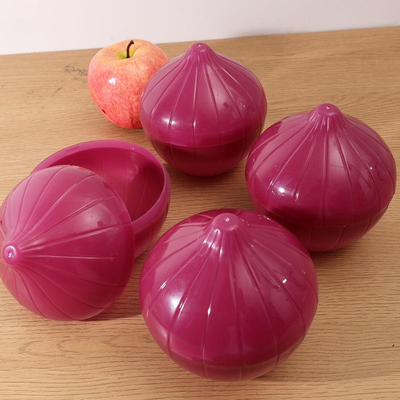 5-1Pcs Sealed Creative Organizer Onion Garlic Green Pepper Fresh Crisper Kitchen Fruits Vegetables Preservation Storage Boxes