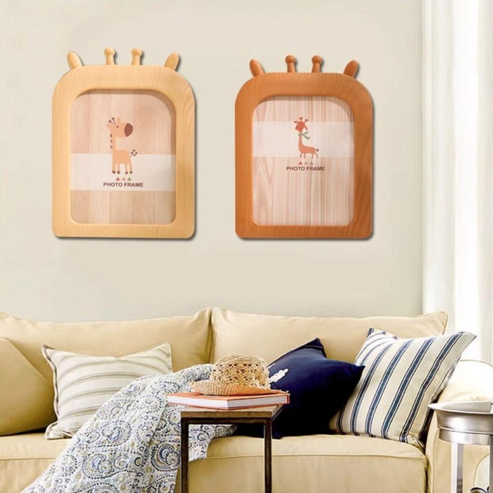 Retro Photo Frame Ornaments DIY Picture Display 7 Inch Wall Mounted Photo Frame  Home Decor