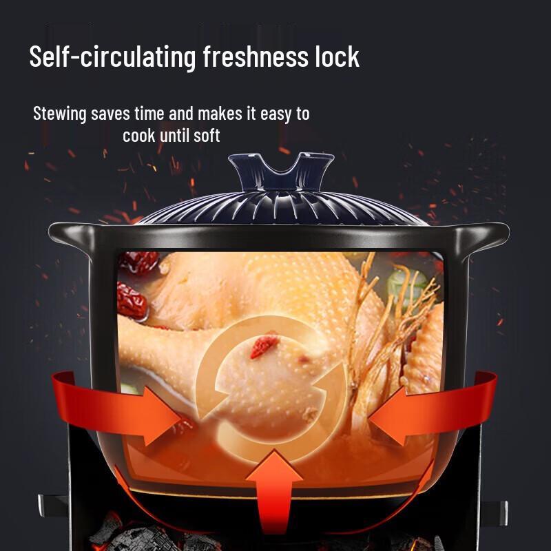 Chuda Huang 6,5L keramisk gryte