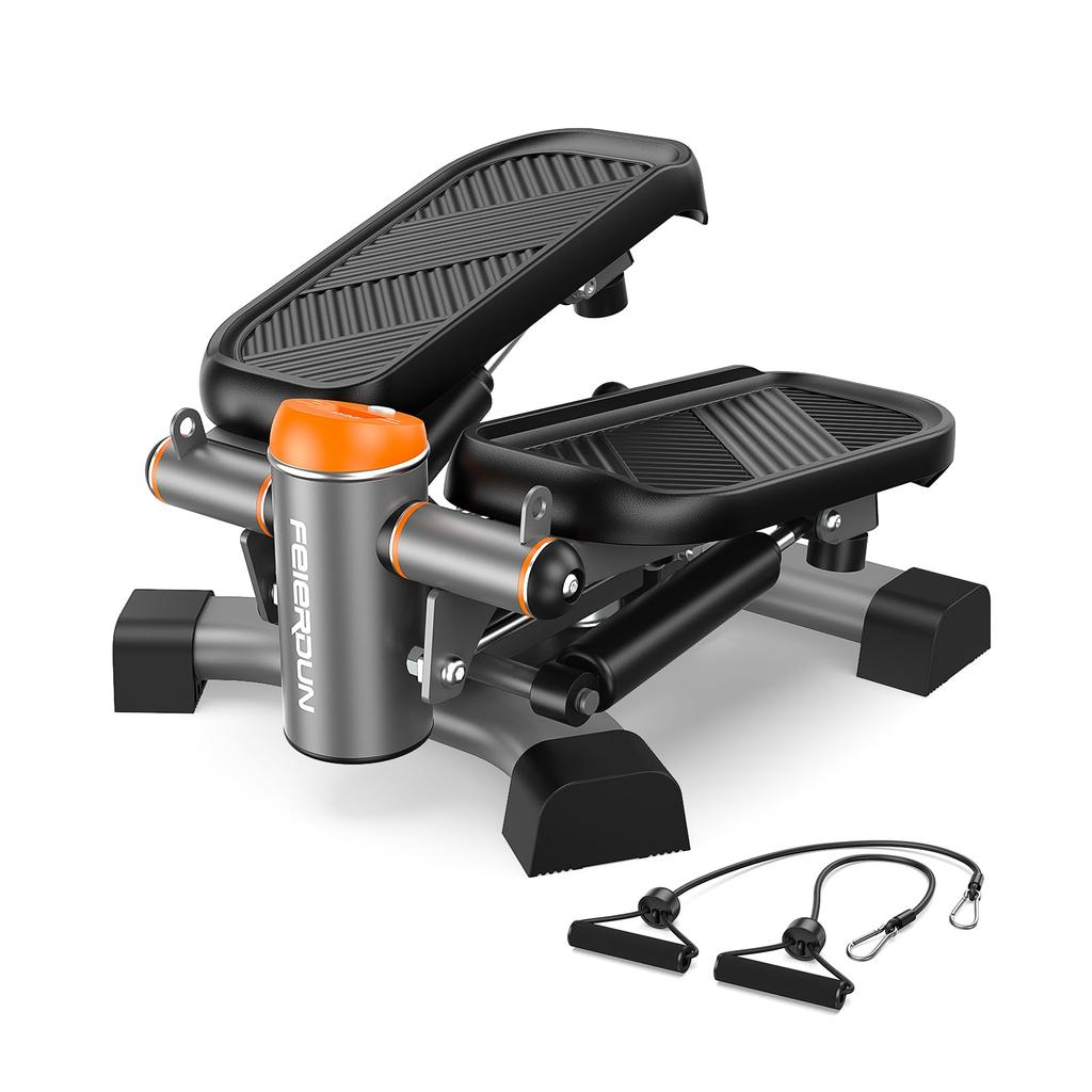 YOSUDA Stepper Selected for the Japanese Twist and Straight Premium 20dB Quiet No Assembly 110kg Weight Resistance Bands Home Fat Body Suitable for