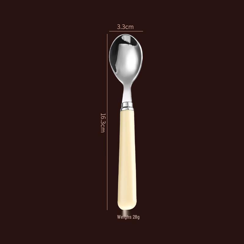 

Abay 304 Stainless Steel Dinner & Coffee Spoons - 4 Pack