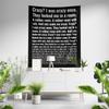 Aertemisi Crazy I Was Crazy Once Funny Meme Tapestry Wall Hanging Art for Bedroom Living Room College Dorm Party Backdrop