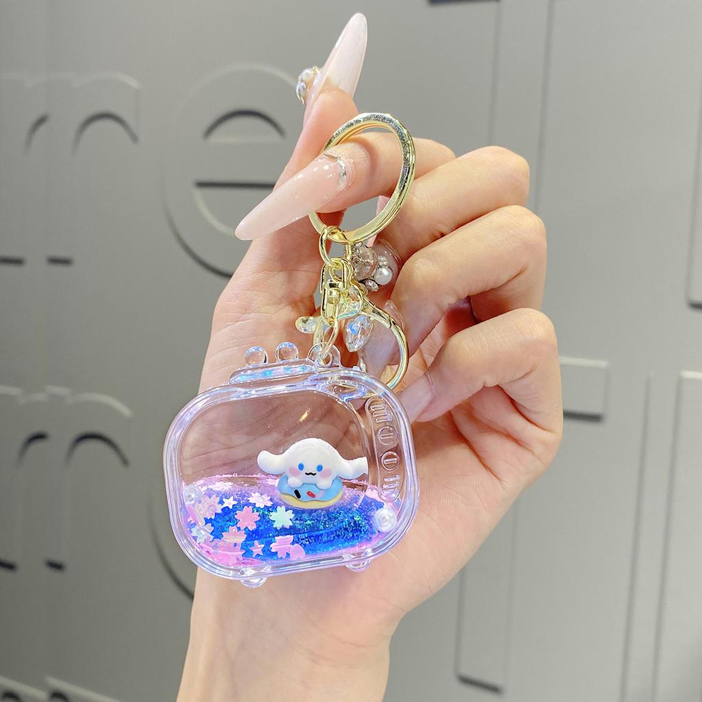 Liquid Eyecatching Acrylic Panda Keychain Trendy And Fun Gift For Friends Family And
