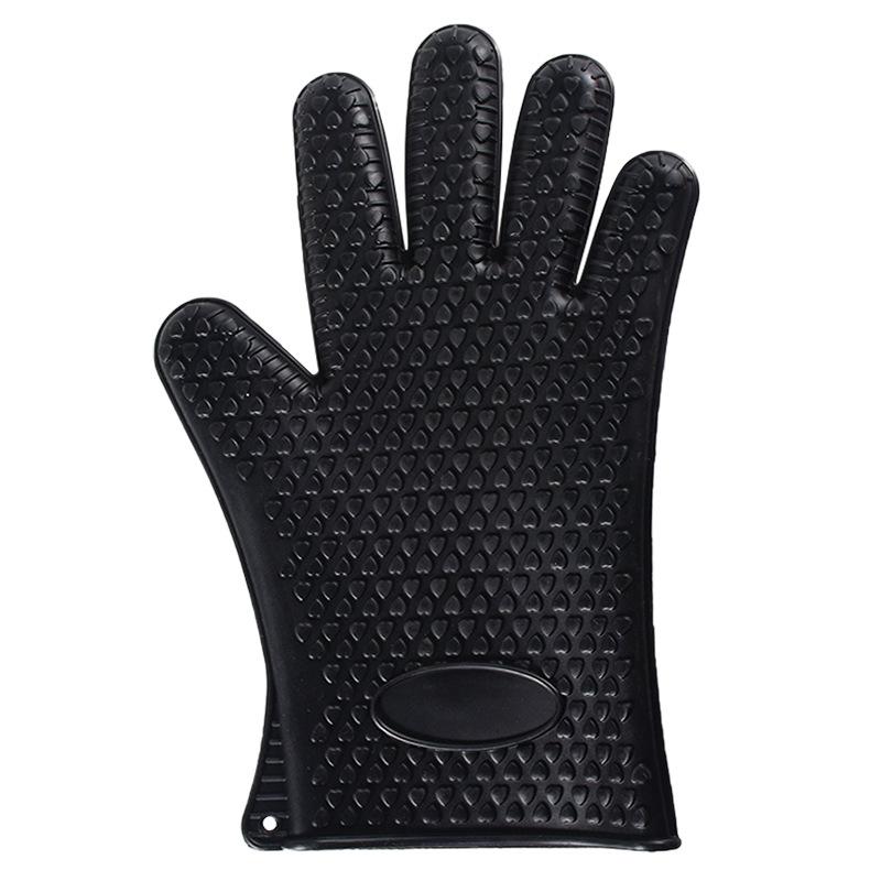 Baking Silicone Microwave Oven Gloves BBQ Grill Gloves Heat Resistant Oven Mitts Kitchen Gadgets Kitchen Accessories
