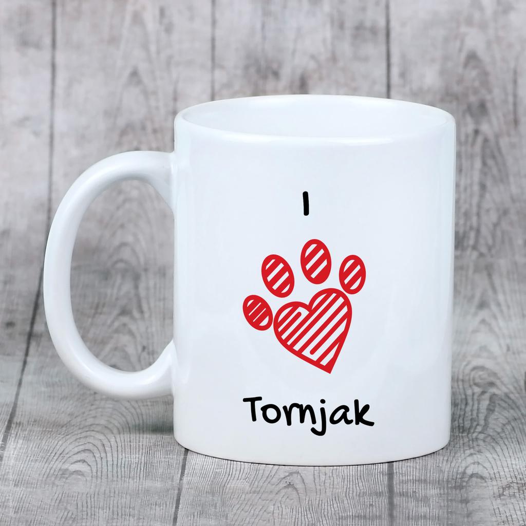 Tornjak, Bosnian And Herzegovinian - Croatian Shepherd Dog - cup with a dog, cute cup with graphics, a gift with your photo from the Art-Dog brand