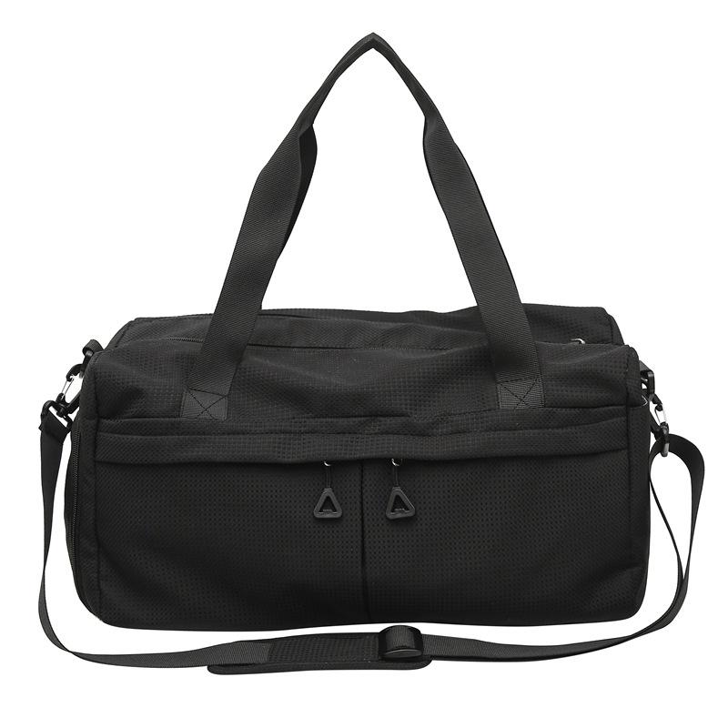 Fitness bag women's new fashionable large-capacity travel bag dry and wet separation sports bag yoga shoulder travel handbag