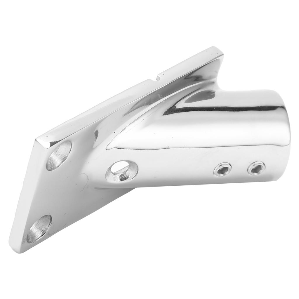 30 degrees  Marine Boat Rectangular Base Boat Stainless Steel Hand Rail Fitting Hardware Deck Accessories22mm