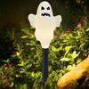 Halloween Solar Pumpkin and Ghost Outdoor Waterproof Garden Lights