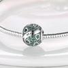 December Birthstone Series Charms Copper Charm Beads Fit Original Bracelet Pendants Diy Jewelry Gift For Women
