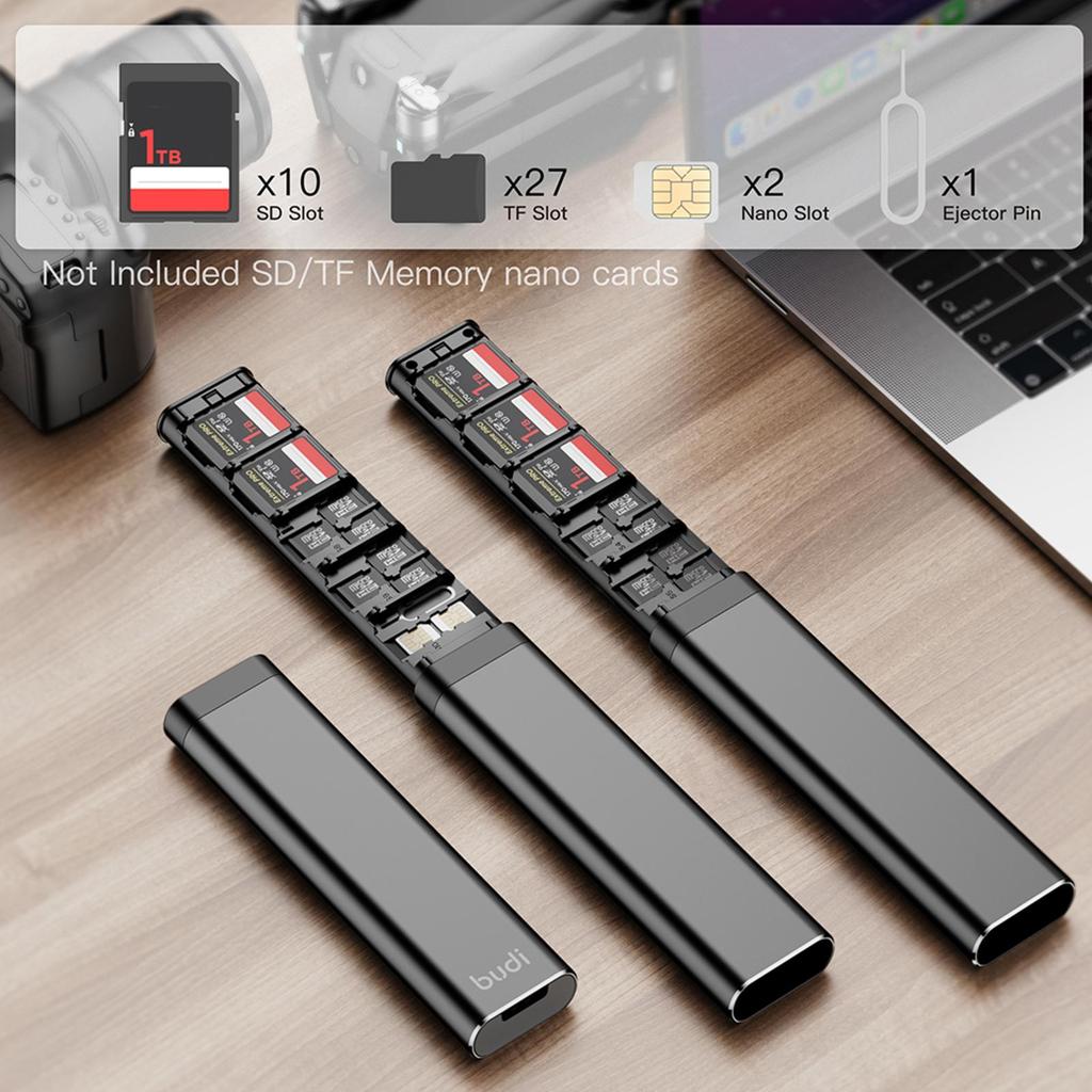 Multi-functional Cable Stick Adapter - Portable USB Box With Card Storage, Universal Data Cable, Essential Phone Accessories